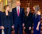 Regele Felipe, Regina Letizia, Prințesa Leonor și Infanta Sofia 