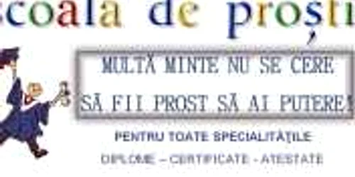 scoala de prosti
