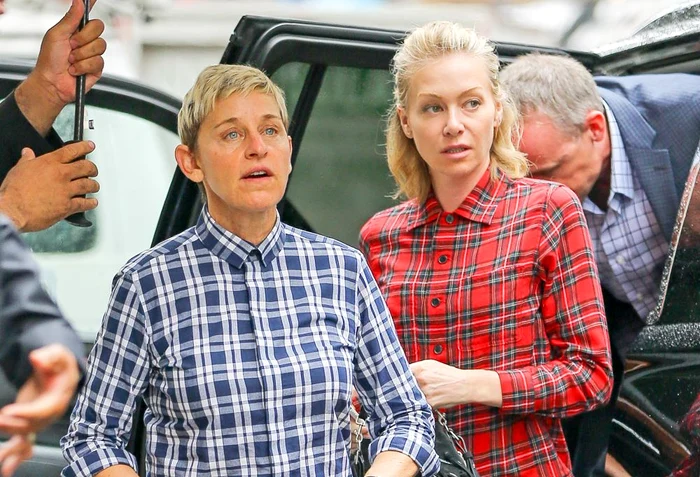 Ellen DeGeneres divorţează de Portia DeRossi după 7 ani de căsnicieFoto Splashnews