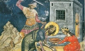 Tăierea capului Sfântului Ioan Botezătorul FB Sorin mazilescu jpg