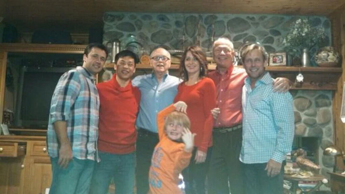
    Bart Conner si Dylan la schi (Foto: Facebook)  