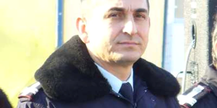 Inspectorul-şef al ISU Vrancea, lt.col. Flaviu Chiscop. 