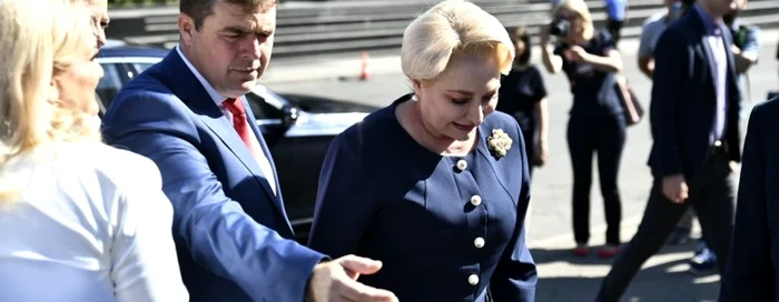 Viorica Dăncilă şi Aladin Georgescu