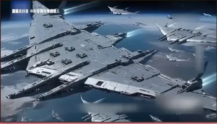 Portavionul ar urma să aibă o formă triunghiulară/FOTO:X