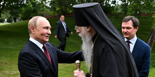 Putin și arhiepiscopul alexei   alaska foto profimedia jpg