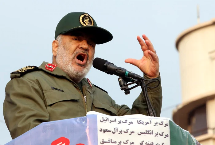 Comandantul Corpului Gardienilor Revoluției Islamice (IRGC), general-maior Hossein Salami/ FOTO:EPA