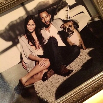 John Legend Chrissy Tiegen Puddy jpeg