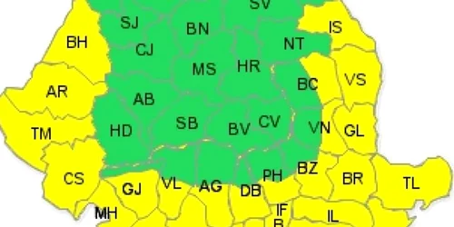 Printre judeţele ai căror locuitori vor resimţi disconfortul termic se numără şi Galaţi