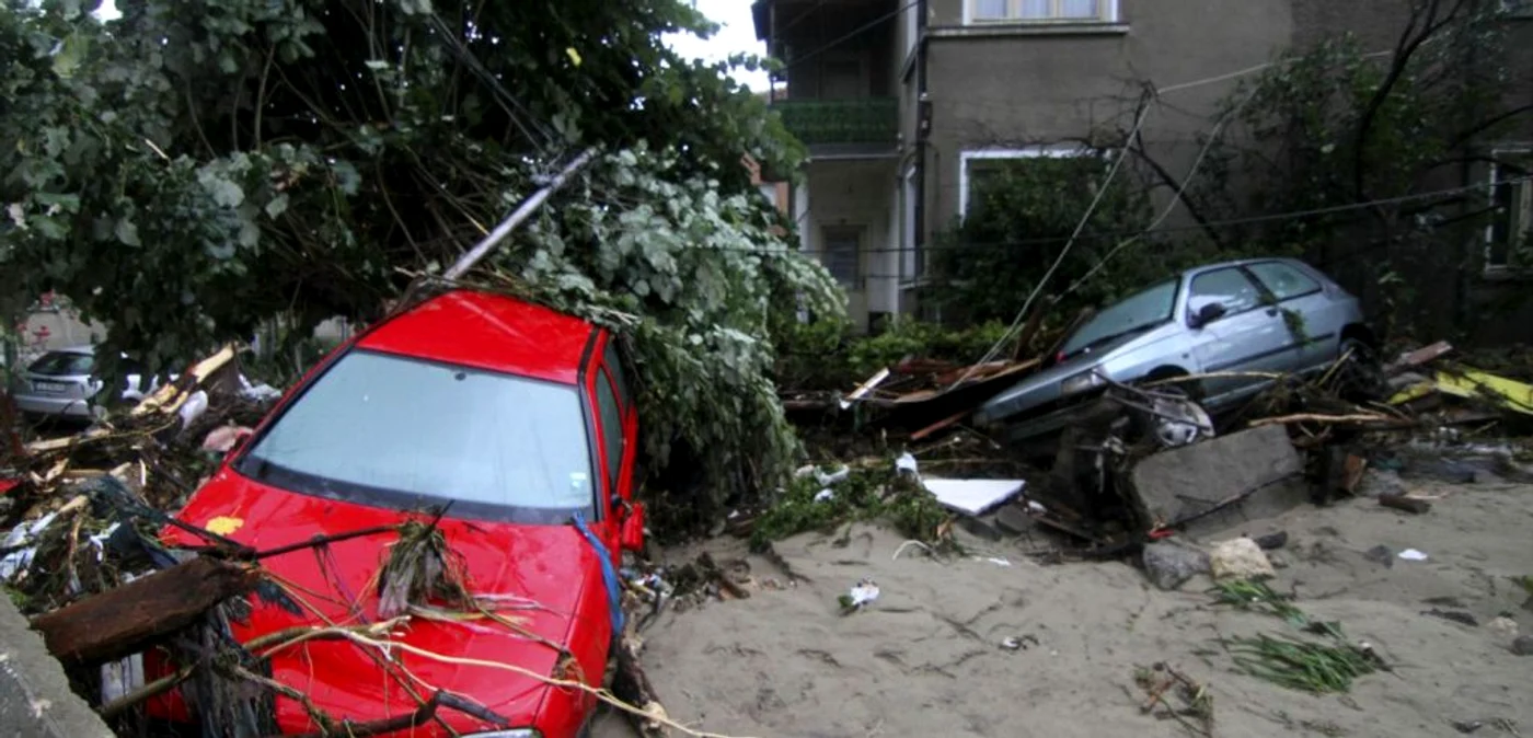 Inundaţii severe în Bulgaria FOTO Reuters