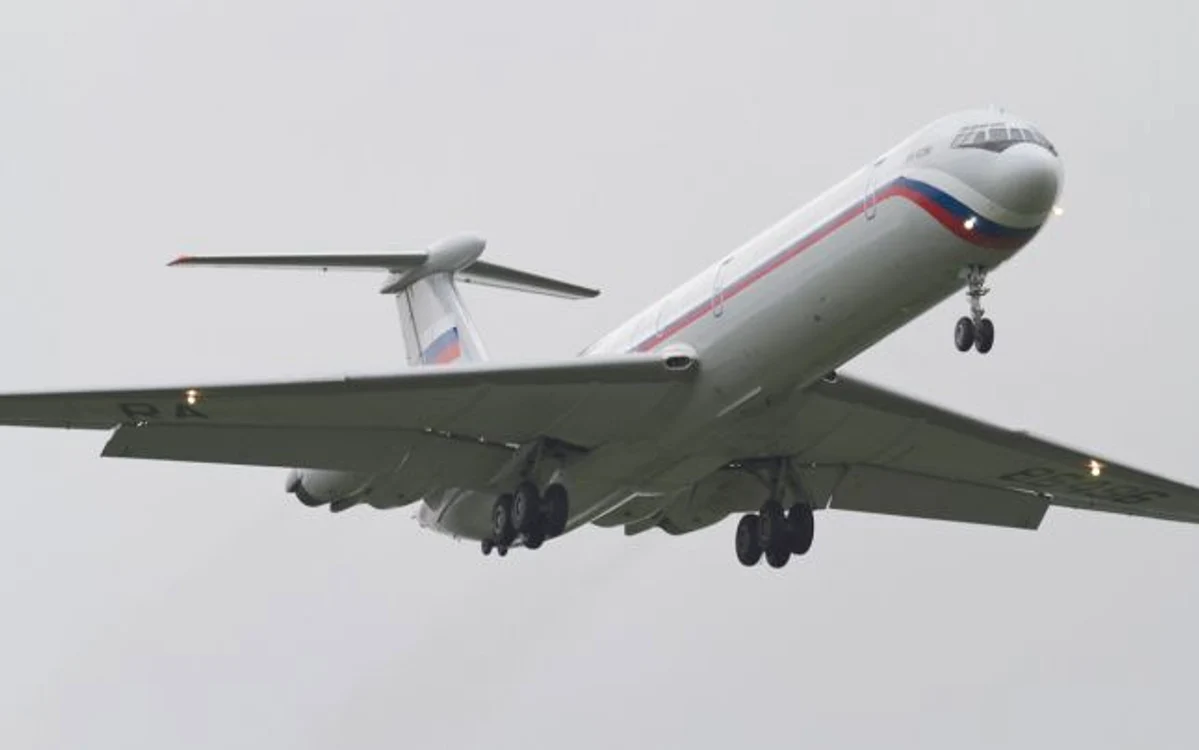 Avionul de tip Iliuşin 62 nu este pentru prima data în Venezuela