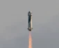 Racheta New Shepard a companiei Blue Origin se ridică din Van Horn Texas cu Jeff Bezos Mark Bezos Oliver Daemen si Wally Funk la bord 20 iulie 2021 FOTO Getty Images / Joe Raedle