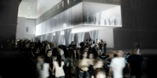 Viitoarea faţă a cazarmei conform proiectului arhitecţilor (foto dsba)