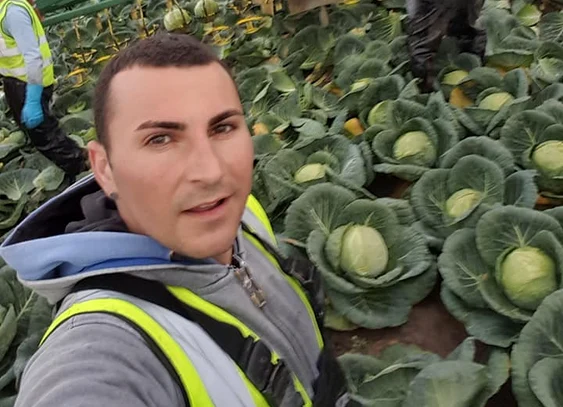 Cosmin  Besnă lucrează de 11 ani în Anglia FOTO: FB