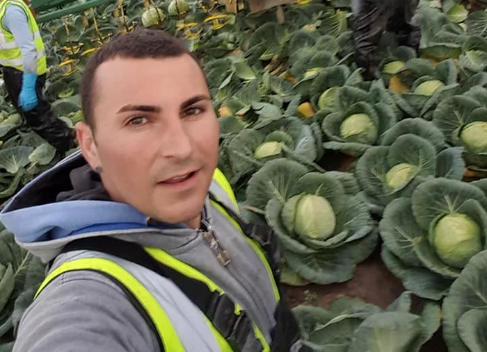 Cosmin  Besnă lucrează de 11 ani în Anglia FOTO: FB