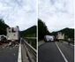 Accident pe DN7 - E81 pe Valea Oltului la Râul Vadului - Vâlcea în urma unei coliziuni între un TIR şi o dubiţă Foto Adevărul 1