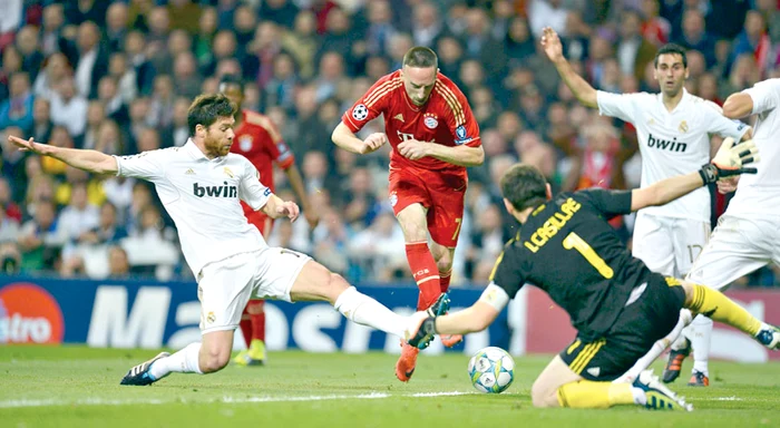 Ribery a fost unul dintre cei mai buni jucători ai lui Bayern în dubla cu Real