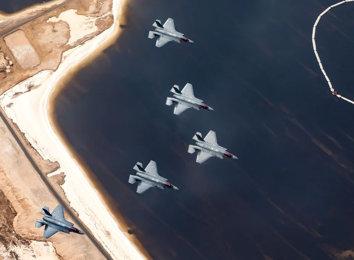 Avioane israeliene F 35/ FOTO: Forțele aeriene israeliene