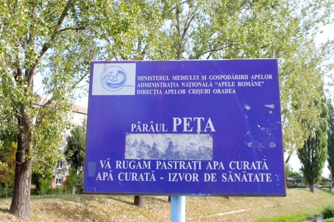 Pârâul Peța, Oradea, Bihor SURSA Bihoreanul