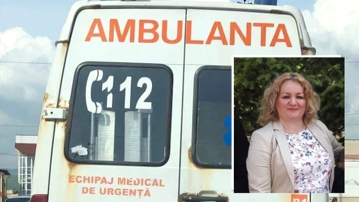 Loredana Olteanu s-a aruncat din Ambulanţă FOTO: Ziarul de Bacău