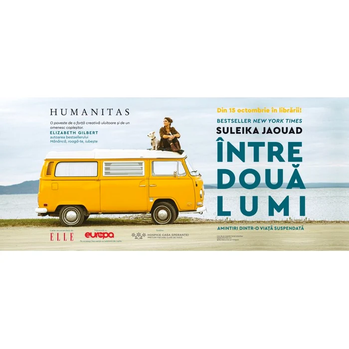 „Între două lumi” de Suleika Jaouad, bestseller New York Times, cartea de memorii a toamnei la Humanitas jpeg