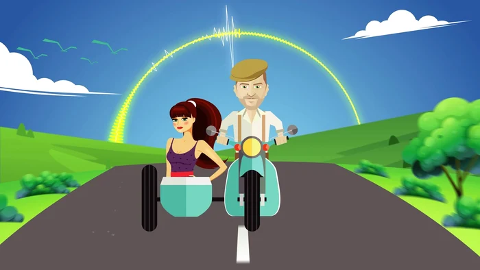 Ionică Moroșanu a devenit personaj animat în piesa „E Nebunie” / FOTO: captură