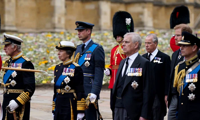 Regele Charles, Prințesa Anne, Prințul William, Andrew Mountbatten Windsor, Prințul Edward GettyImages 1243370030 jpg