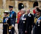 Regele Charles, Prințesa Anne, Prințul William, Andrew Mountbatten Windsor, Prințul Edward la înmormântarea Reginei Elisabeta a II-a. FOTO: Getty Images