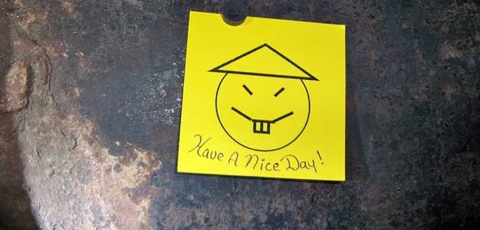 Have a nice day - mesaj detinuti evadati FOTO Flickr