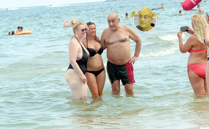 Vlad Huidu s-a distrat alături de soţie şi prietenele saleFoto: Mihai Ionescu