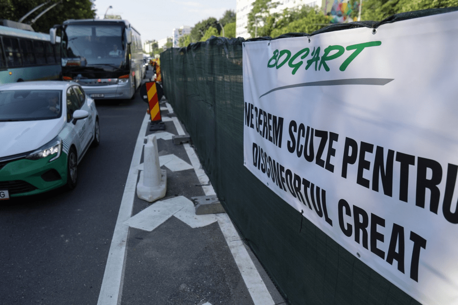 Restricții de trafic în zona Pasajului Unirii