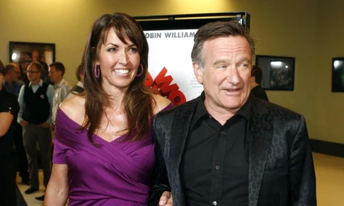 Susan Schneider şi Robin Williams jpeg