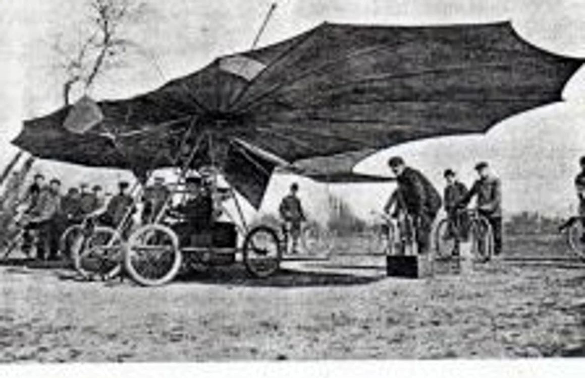 Primul zbor al lui Traian Vuia. FOTO: pilotmagazin.ro