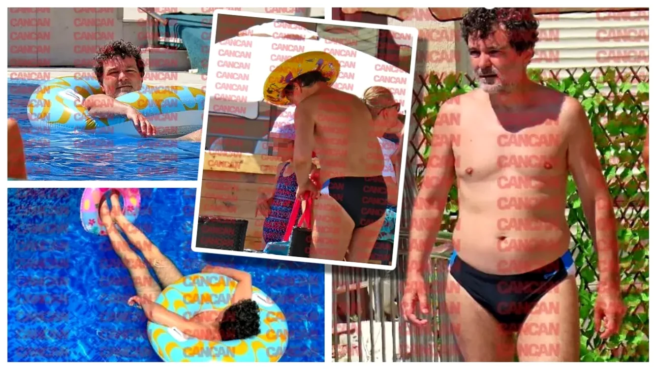 Nicușor Dan, imagini incendiare la piscină FOTO: cancan