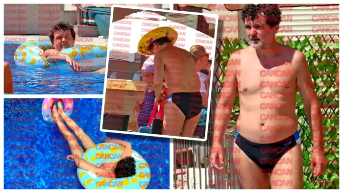 Nicușor Dan, imagini incendiare la piscină FOTO: cancan