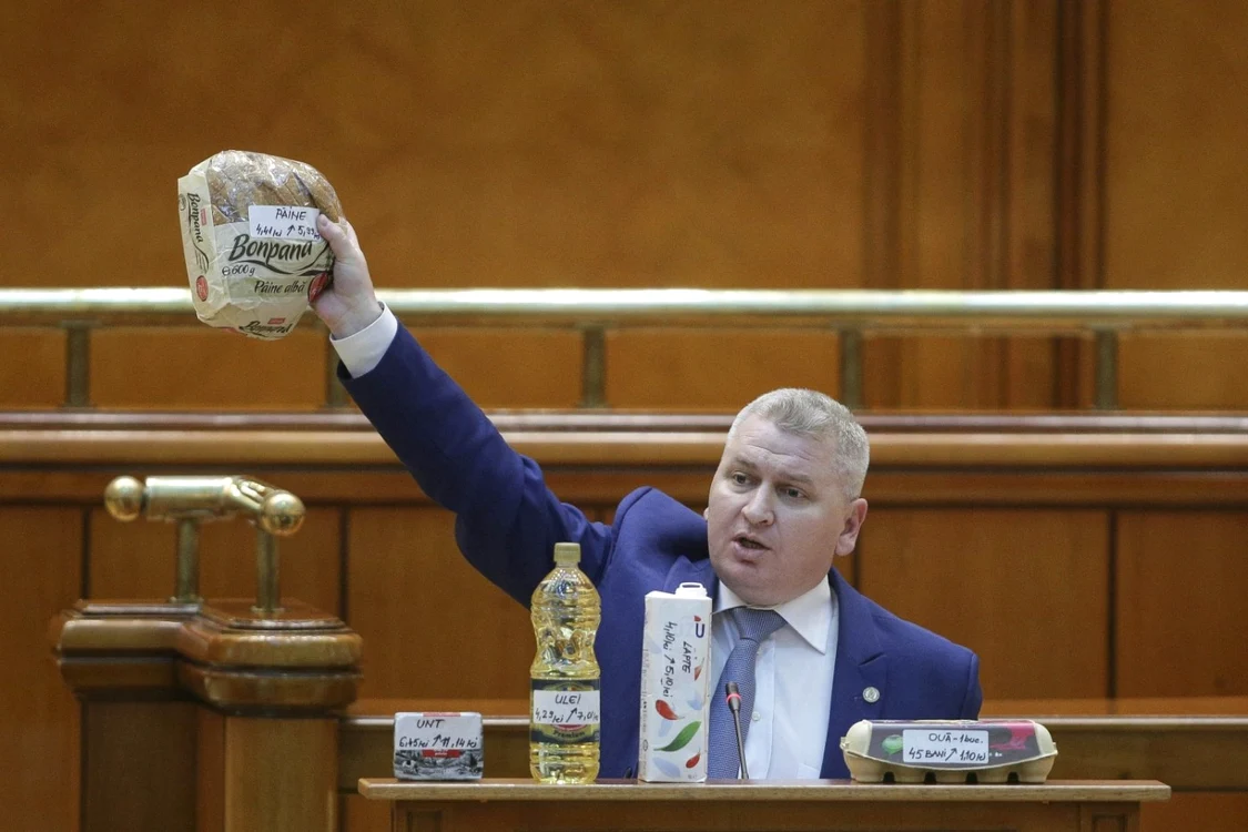 Florin Roman a făcut anunţul privind depunerea proiectului. FOTO Inquam Photos / Octav Ganea