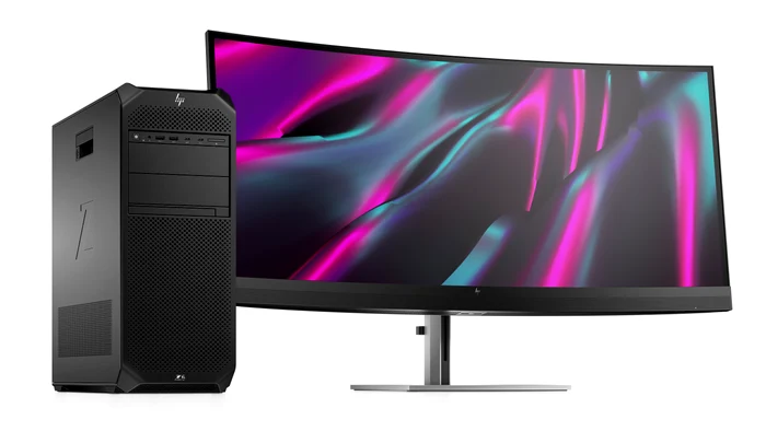 Desktop din gama HP Z Book.