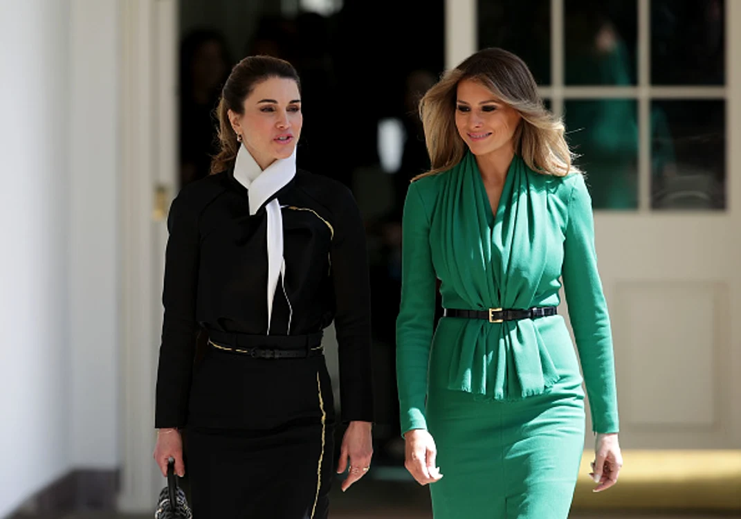 Trump Holds Joint Press Conf  With King Abdullah II Of Jordan At White House jpeg