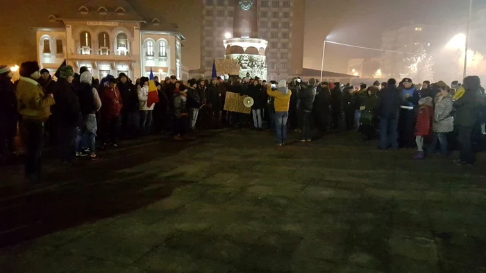 Un nou protest anunţat joi seara la Focşani