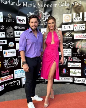 Domnul Dan, cu frumoasa lui iubită 