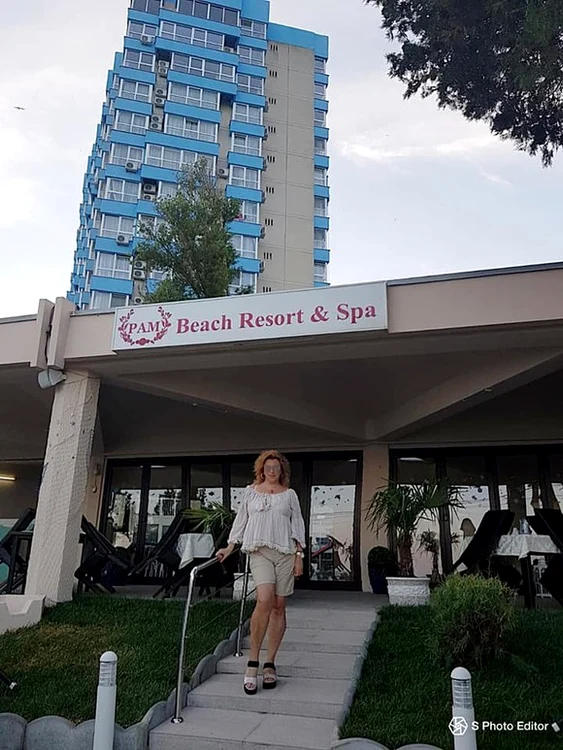 Mihaela Borcea este șefa hotelului Pam Beach Resort and SpaFoto: Facebook Mihaela Borcea
