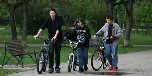 Bicicletele vor fi mijlocul de transport al copiilor către şcoală