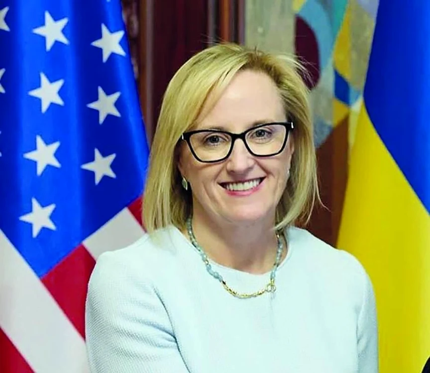 Însărcinatul cu afaceri interimar al SUA în Ucraina, Julie Davis/FOTO:X