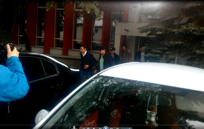 Cătălin Cherecheş a fost ridicat ieri pentru auderi Foto. Angela Sabău