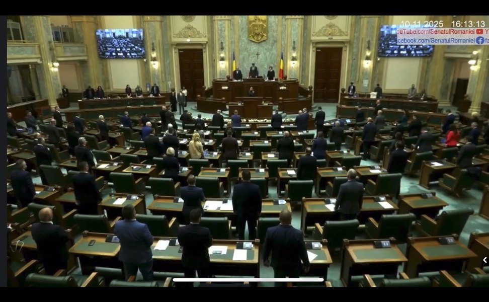 Moment de reculegere în plenul Senatului pentru victimele femicidului din România