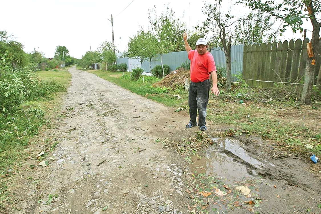 Drumul până la casa artistei e un dezastru