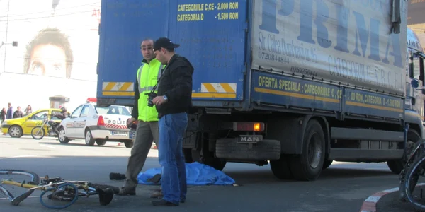 accident camion scoala de soferi sibiu
