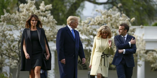 Trump Macron EPA EFE