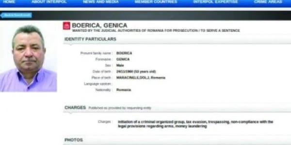 Fiica lui Genică Boerică este acuzată de evaziune fiscală şi spălare de bani  