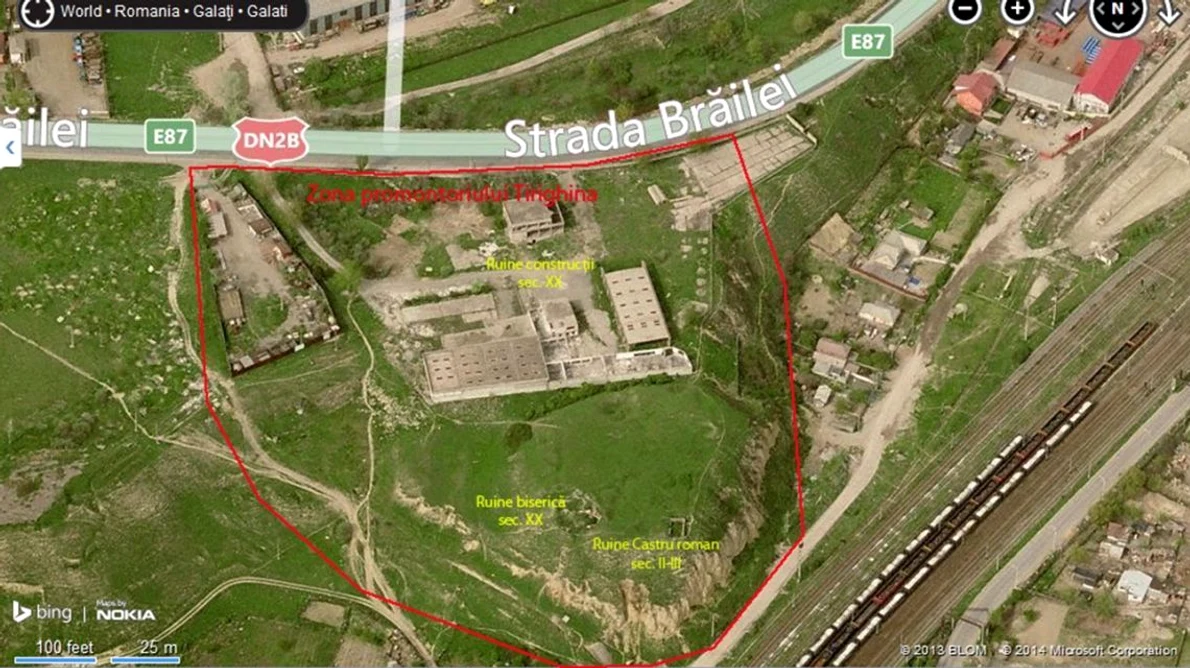 Castrul de la Tirighina Bărboși, avanpostul roman din sudul Moldovei  jpeg