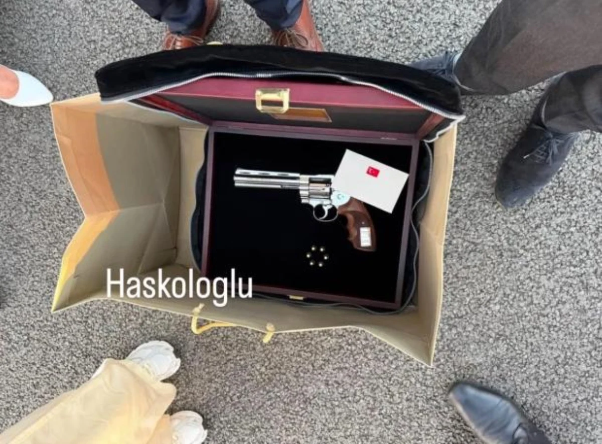 Cum a rămas președintele Nicușor Dan fără pistolul de la Erdogan înainte să apuce să-l vadă: „Discutam că trebuie să-l probăm în poligon”